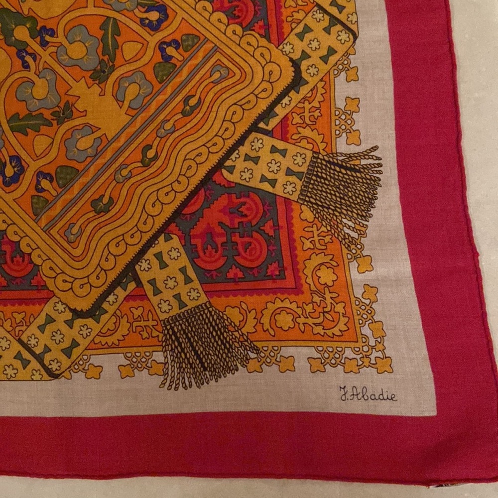 Hermes Brins d'or shawl 140 cm x 140 cm - Picture 9 of 12